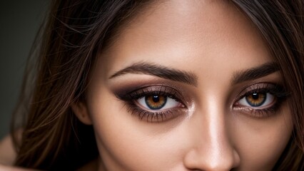 Obraz premium eye, eyes, woman, face, beauty,