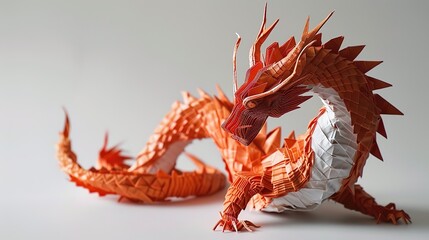 Oragami dragon japanese