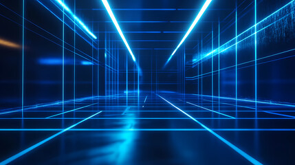 Technological background of virtual grid space