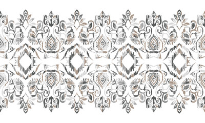 Oriental ethnic seamless pattern traditional background.for background or tapestry, designing patterns, textiles, batik, curtains, clothing or decorations. Vector illustration.