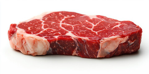 Fototapeta premium High-Quality Fresh Raw Ribeye Steak, Perfect for Grilling or Cooking, Juicy and Tender Cut