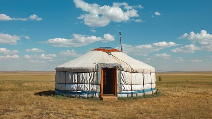 mongolion yurt wallpaper