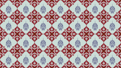 Dark Red seamless pattern.