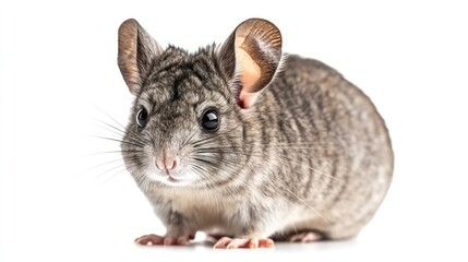 Obraz premium Close-Up Portrait of a Chinchilla