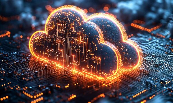 Cloud Computing Illustration