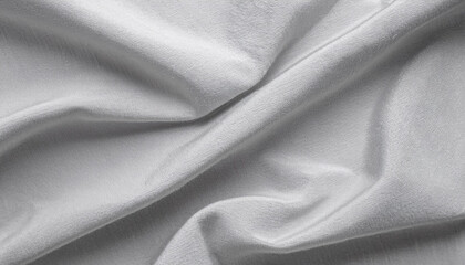 fond de texture d'un drapé de tissu luxueux de soie blanche, voilage, rideau satiné