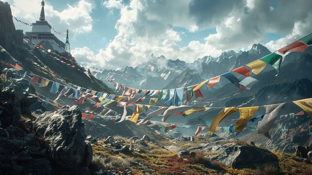 tibet flag wallpaper