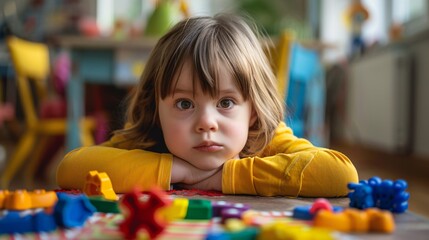 Child Learning to Manage Emotions Through Play and Expression
