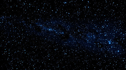 Fototapeta premium Night Sky with a Dense Scattering of Stars, a Visual Representation of the Milky Way Galaxy