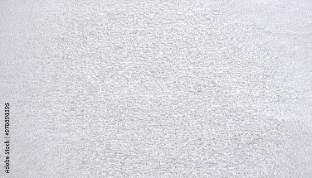 Poster Seamless Close-Up of Textured White Linen Fabric with Horizontal Weave Pattern, Showcasing Minimalist, Natural Fibers in Soft Light for Background or Design Use