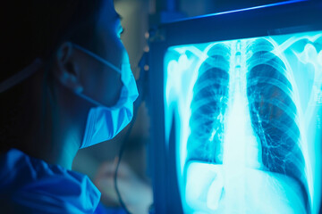 Consulting with doctor oculist therapist surgeon healthcare health condition patient, Generative AI