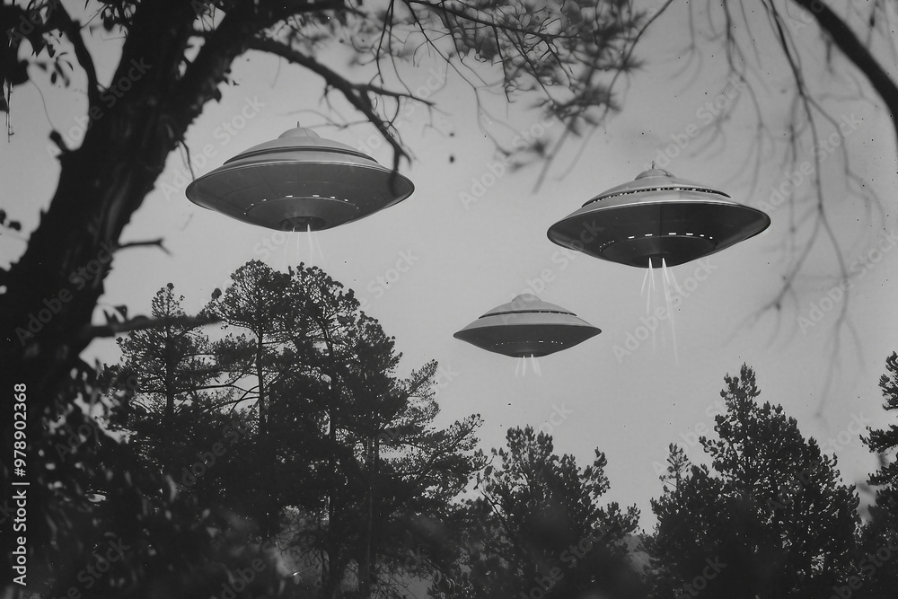 Canvas Prints thrilling mystery in the cosmos generative ai image
