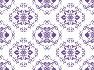 seamless damask pattern