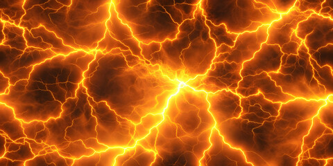 Abstract orange lightning seamless texture for background design, orange, lightning, seamless, texture, abstract, background