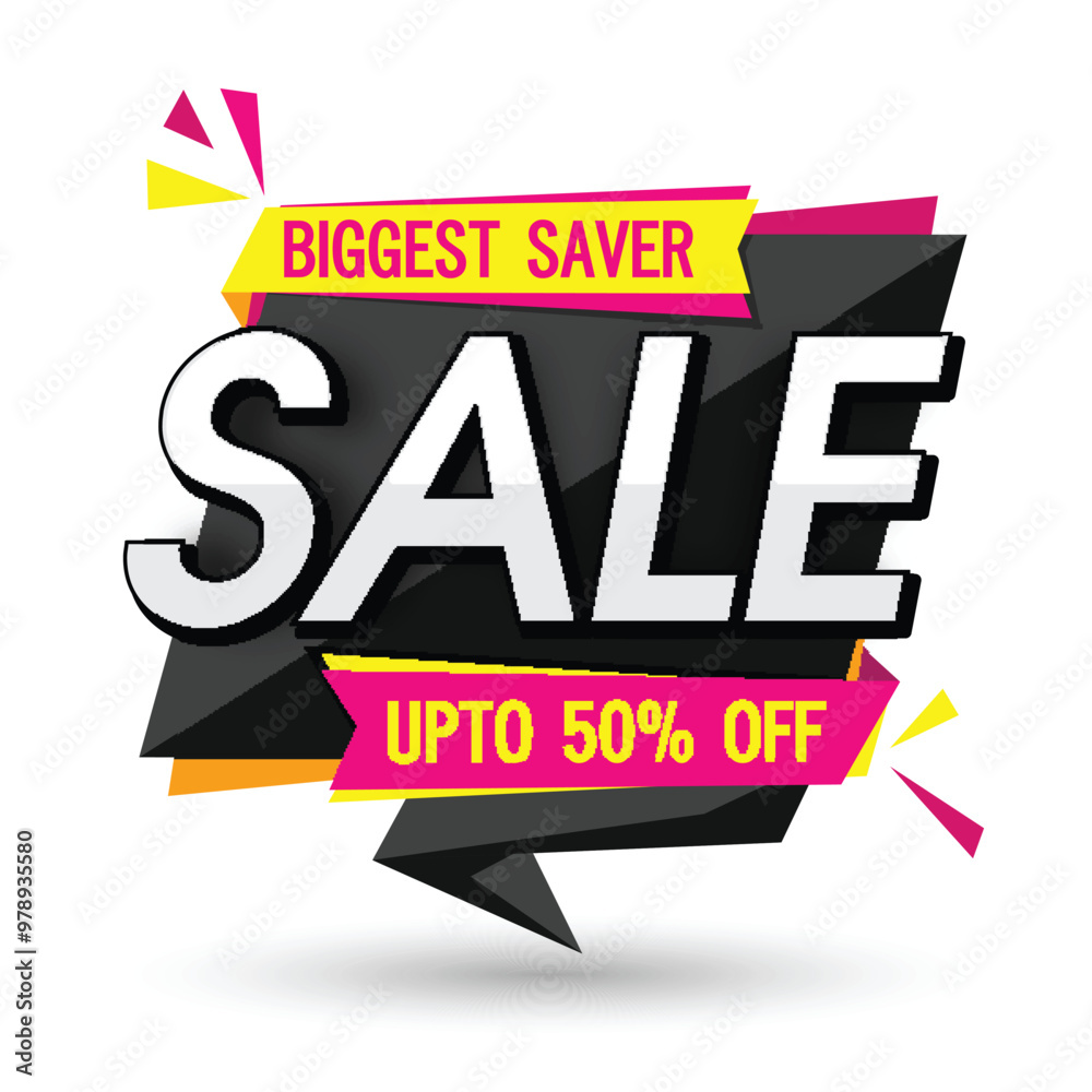 Canvas Prints Biggest Sale Tag or Banner.