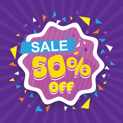 Sale Poster, Banner or Flyer design.