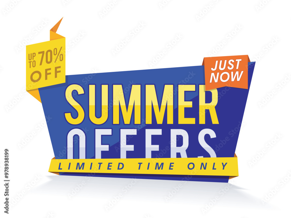 Poster summer offers poster, banner or flyer design.