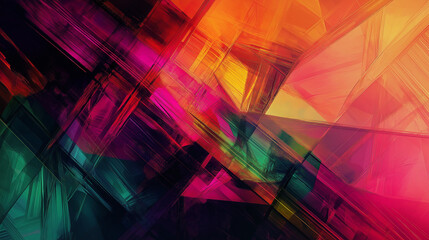 Fototapeta premium Abstract digital