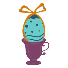 Easter Day Element Illustration