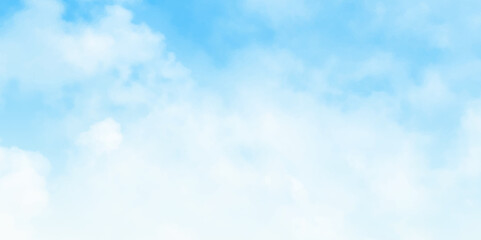 blue sky with white clouds. The sky is clear and bright, and the clouds are scattered throughout the sky. Sunshine clouds sky during morning background.