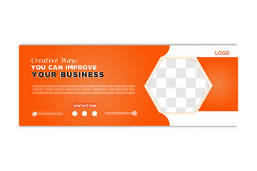 Creative corporate business facebook cover design, Corporate Business Facebook Instagram Cover Design,