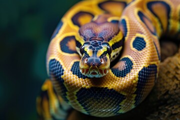 Obraz premium Python species known as ball python