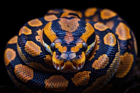 Python species known as ball python
