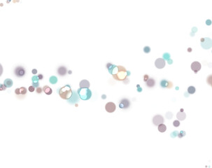 Christmas snowflakes on a transparent background. Snow flakes, snow background