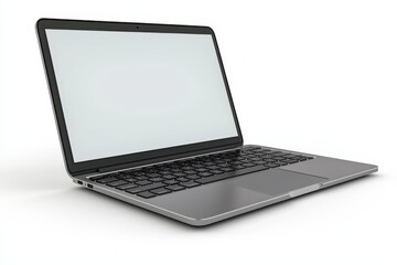 Laptop Mockup on Isolated white background created with Generative AI