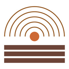 Boho Shape Illustration