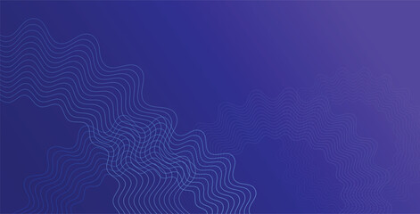 Obraz premium Abstract blue curve shape with soft gradient background, Vector illustration.