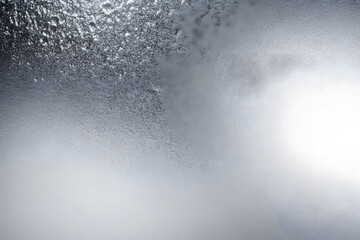 Obraz premium Silver gradient background featuring a subtle grainy texture, perfect for creating elegant designs