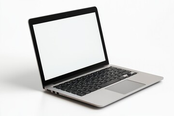 Laptop Mockup on Isolated white background created with Generative AI