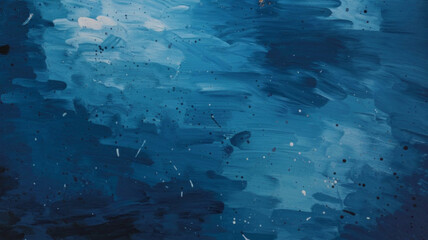 Abstract grunge decorative dark blue stucco wall background for web banner, design template