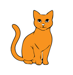 illustration of a cat