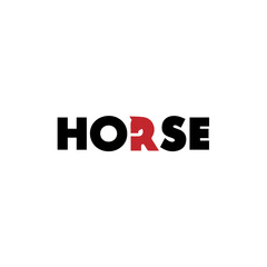 the word horse