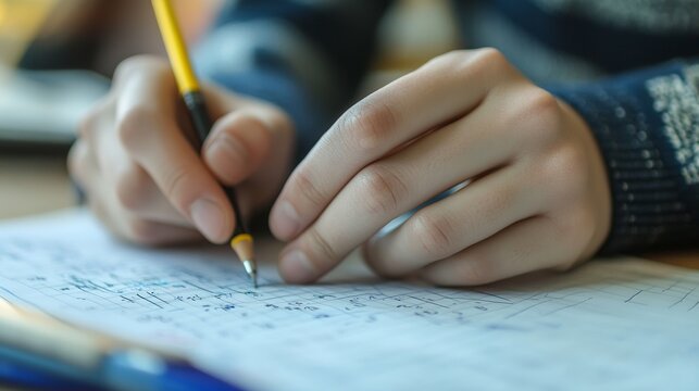 The hands of the teacher or pupils graph the integration in the calculus portion of the math curriculum. is a function that uses the integral to determine the area under the curved graph.