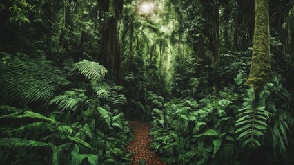 Fototapeta premium Impenetrable jungle
