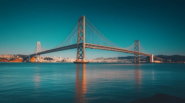 Golden Gate Bridge, San Francisco Bay, California, Connection, Hispanic Heritage Month - Powered by Adobe