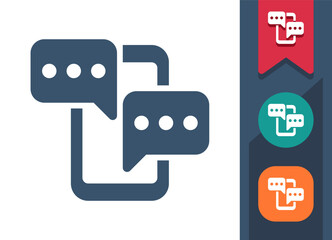 Smartphone Icon. Mobile Phone, Telephone, Phone Call, Conversation, Texting, Text Message