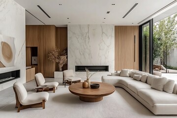 Comfortable Minimalist Living Room Interior Design