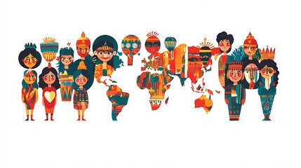 Diverse Cultural Icons: Celebrating Global Heritage, Traditions, and Symbols of Identity