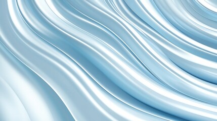 Obraz premium Abstract Blue Curved Lines Background Abstract Blue Texture Digital Art Modern Wallpaper
