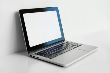 Laptop Mockup on Isolated white background created with Generative AI