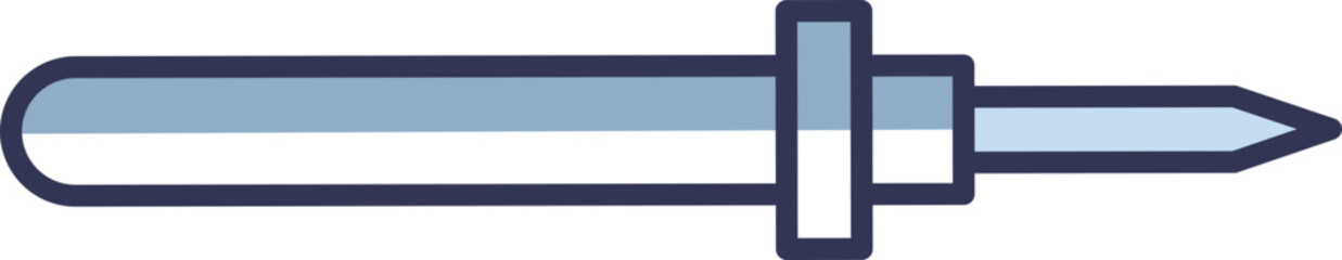 Obraz premium Vector illustration of a precision screwdriver, symbolizing detailed and intricate work.