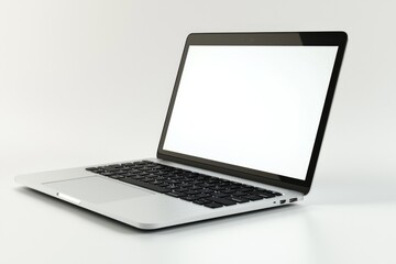 Laptop Mockup on Isolated white background created with Generative AI
