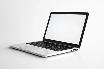 Laptop Mockup on Isolated white background created with Generative AI