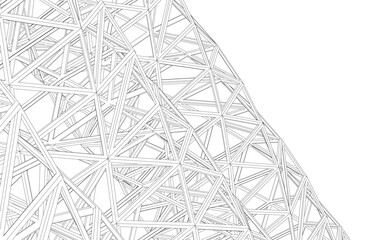 Abstract architectural design