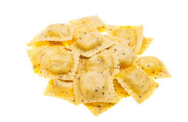 italian ravioli isolated