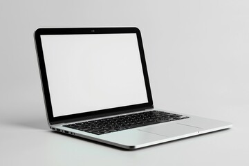 Laptop Mockup on Isolated white background created with Generative AI